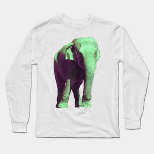 Fat Tuesday Elephant Long Sleeve T-Shirt